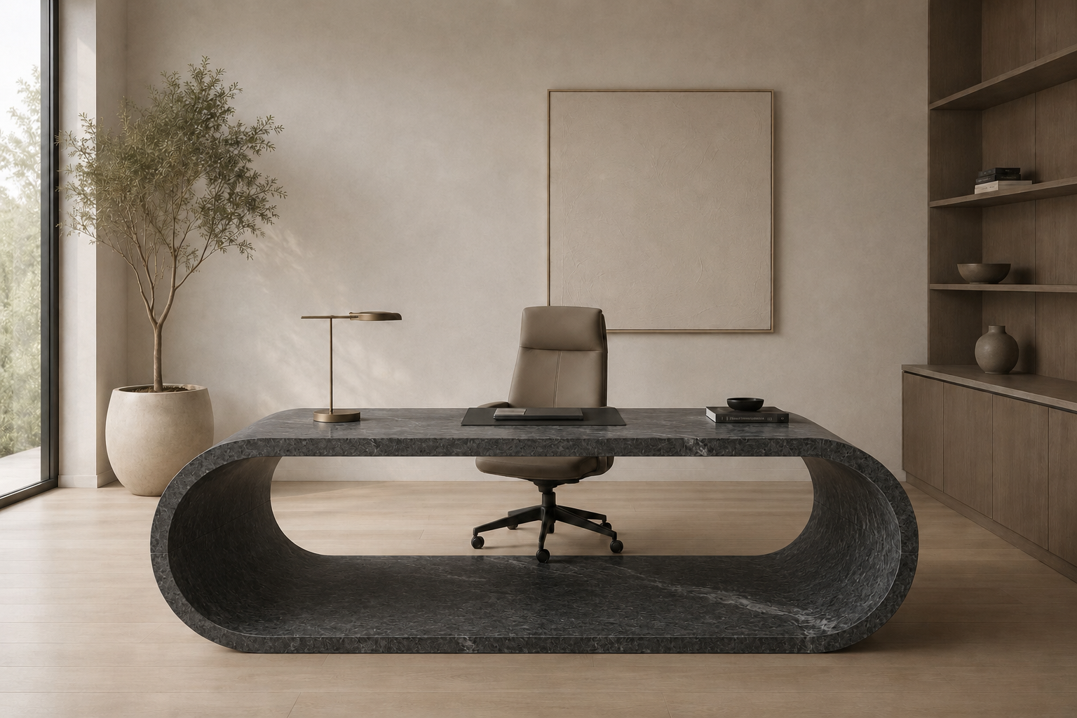 Elysian Curve Desk - View 2