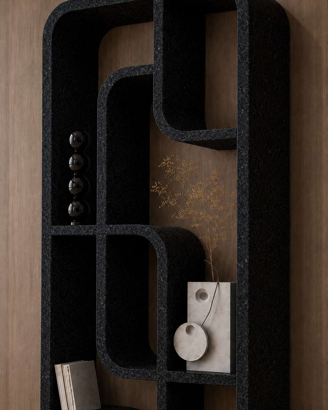 Noir Path Bookshelf - View 3