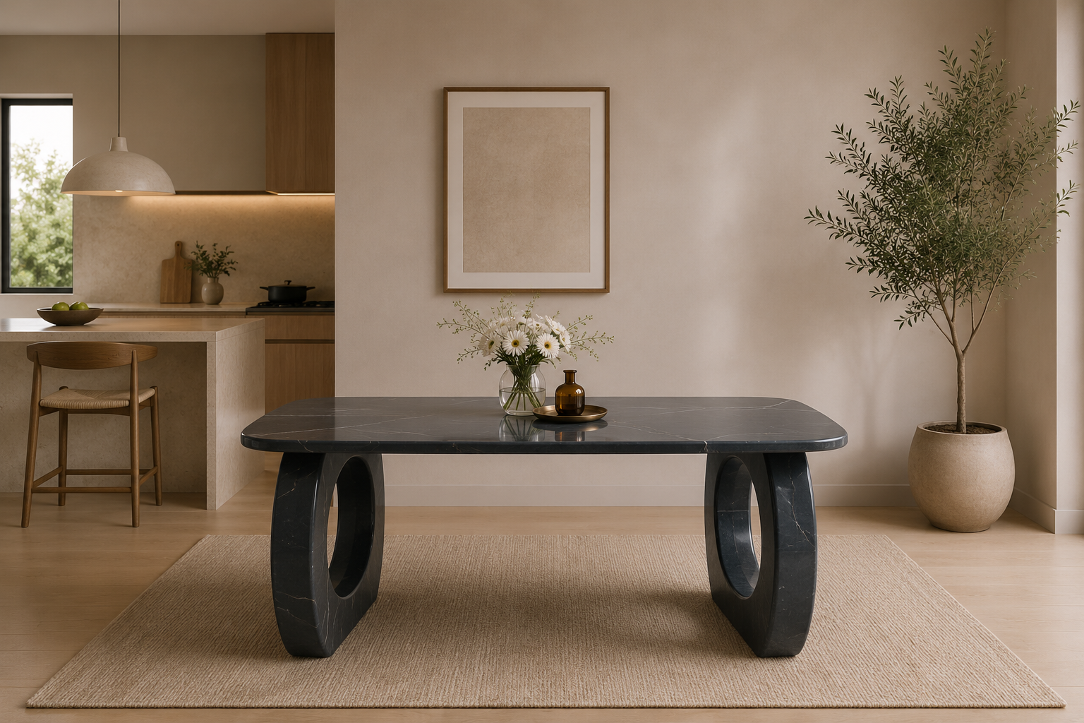 Aurelia Arch Dining Table - Marquino Classico
