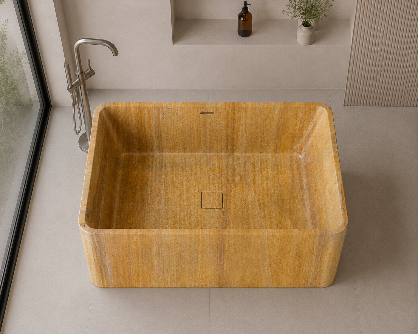 Monterra Stone Bath - View 2