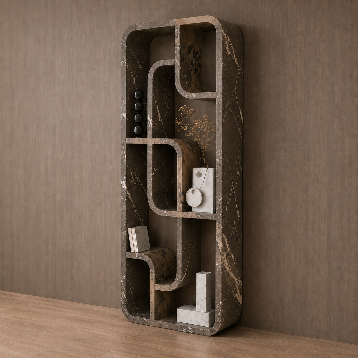 Noir Path Bookshelf - View 2