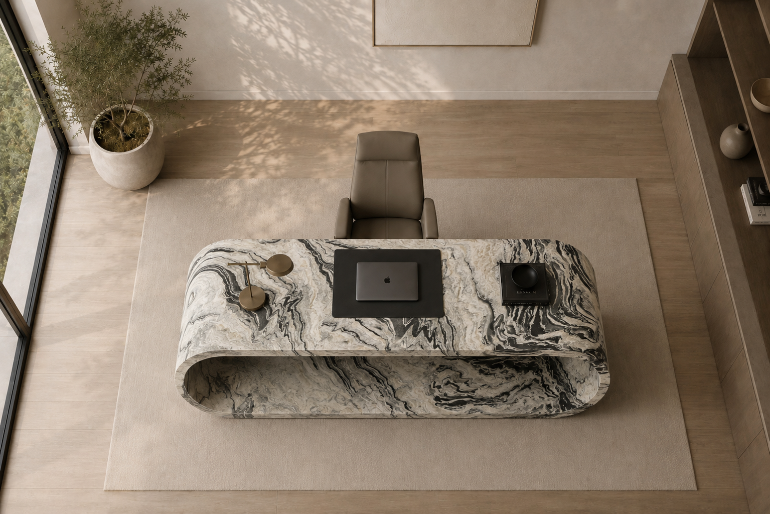 Elysian Curve Desk