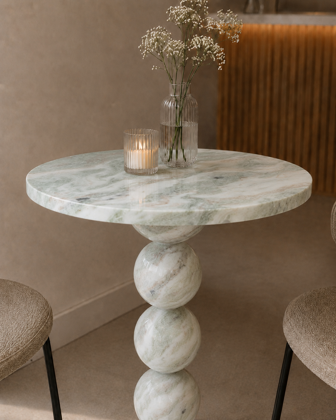 Sphere Column Bistro Table - View 3