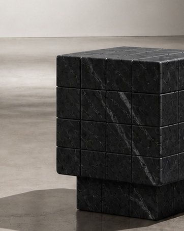 Cubrixa Side Table - View 2