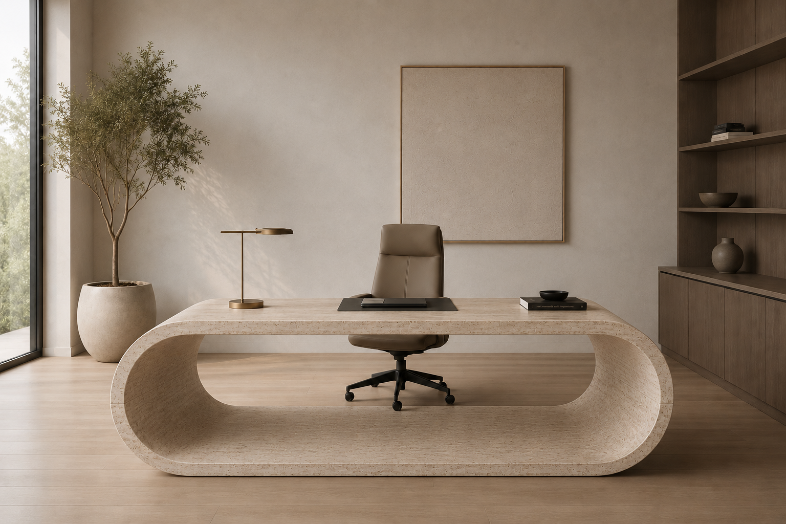 Elysian Curve Desk - View 2