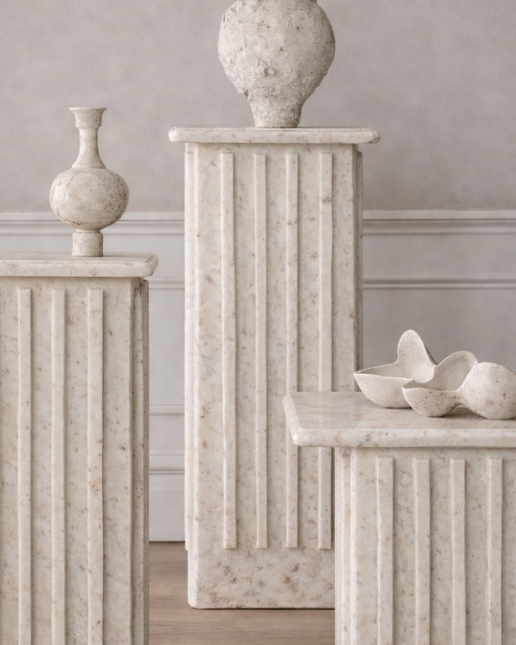 Roman Veil Pedestal Set - View 4