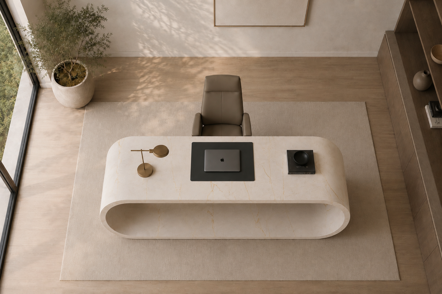 Elysian Curve Desk