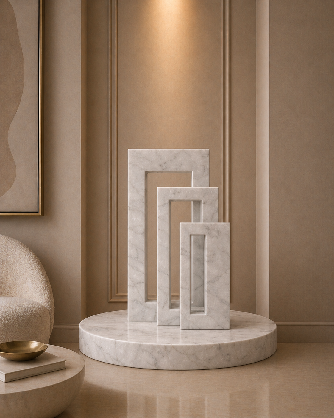 Terracotta Frame Trio - View 1