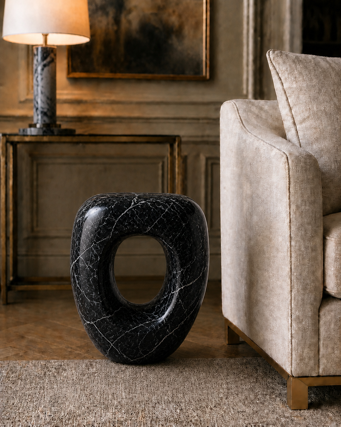 Oval Art Piece