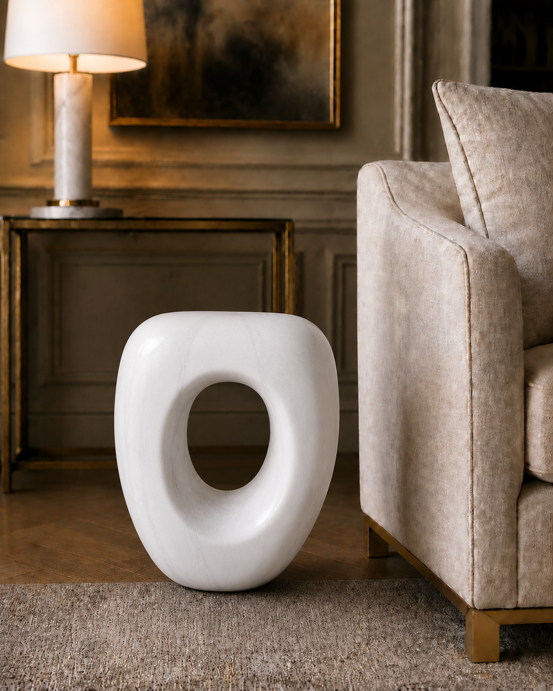 Oval Art Piece