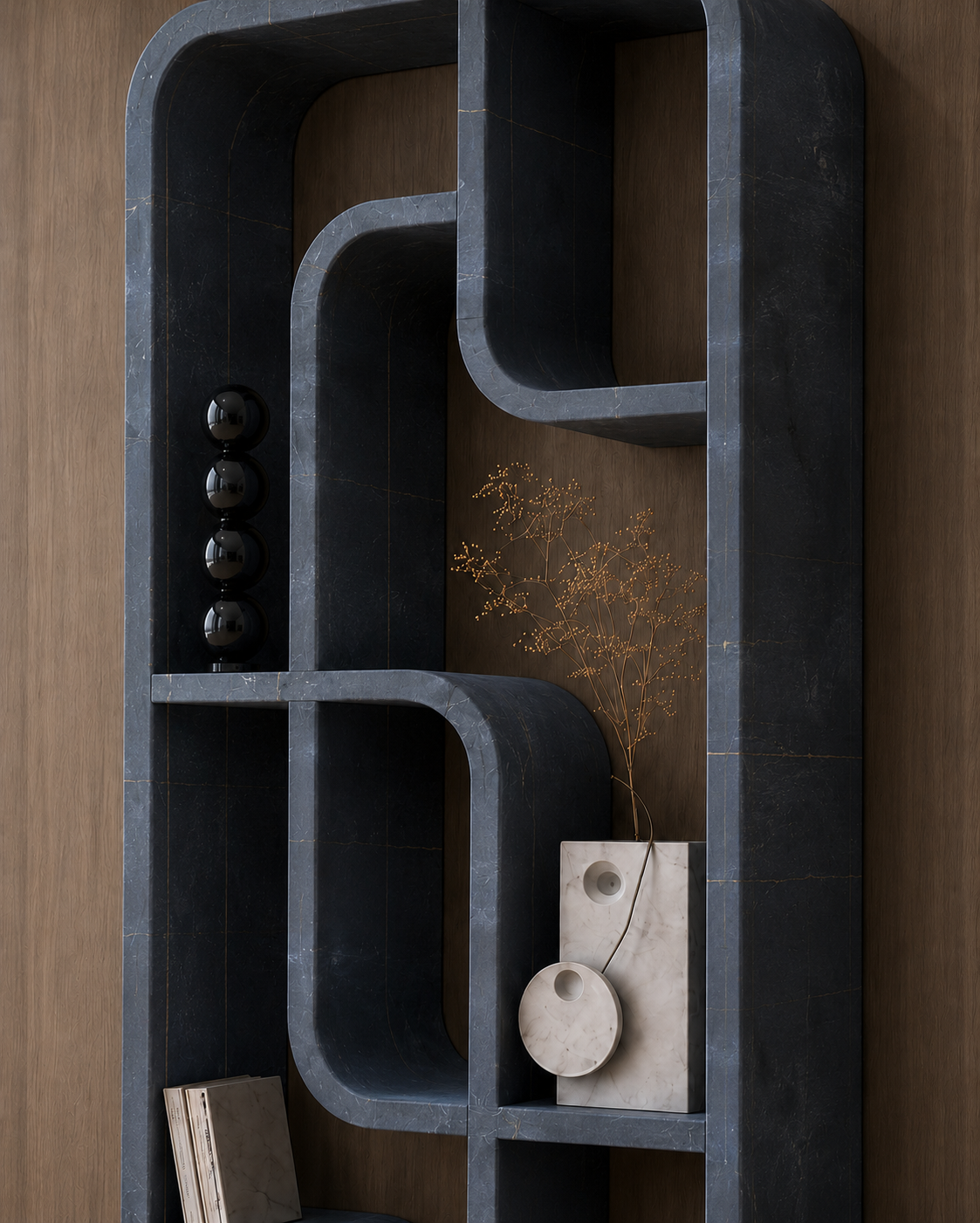 Noir Path Bookshelf - View 3