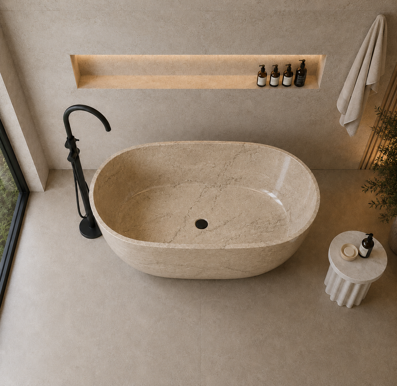 Terra Luxe Stone Tub - View 4
