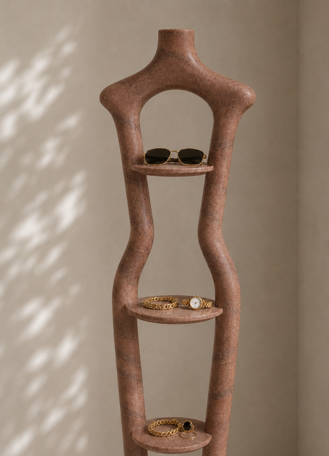 Terracotta Veil Display Tower - View 3
