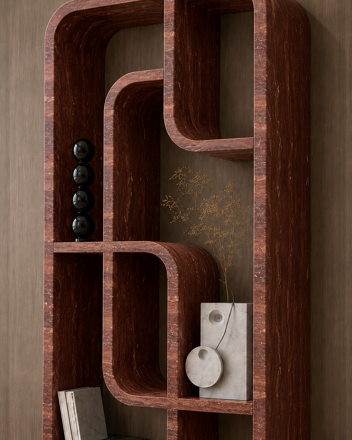 Noir Path Bookshelf - View 3