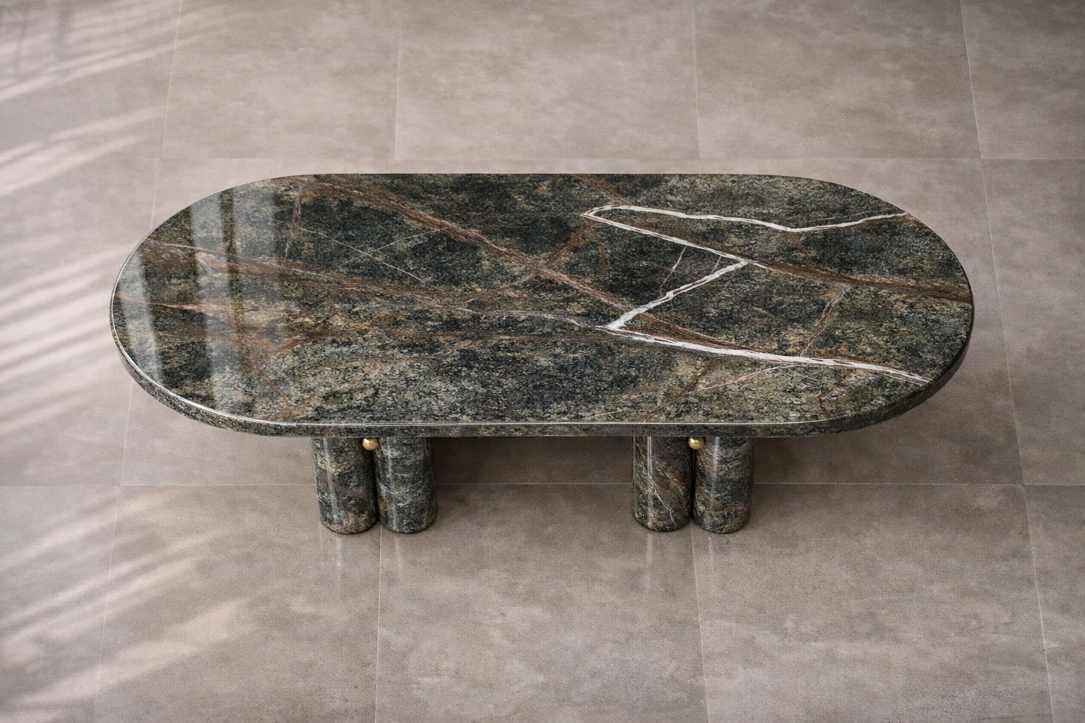 Canyon Arch Marble Table - View 3