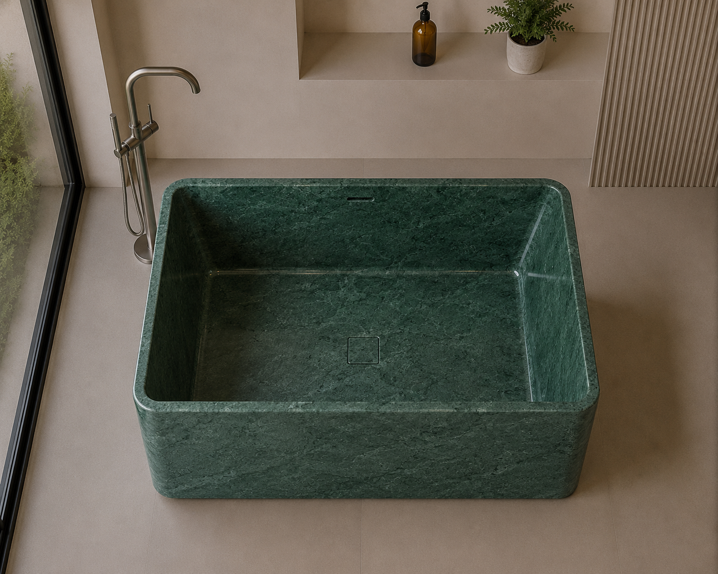 Monterra Stone Bath - View 2
