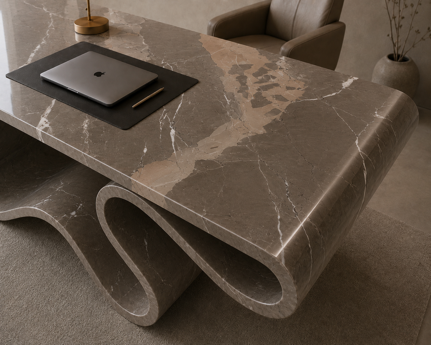 Orvelle Waveform Desk - View 3