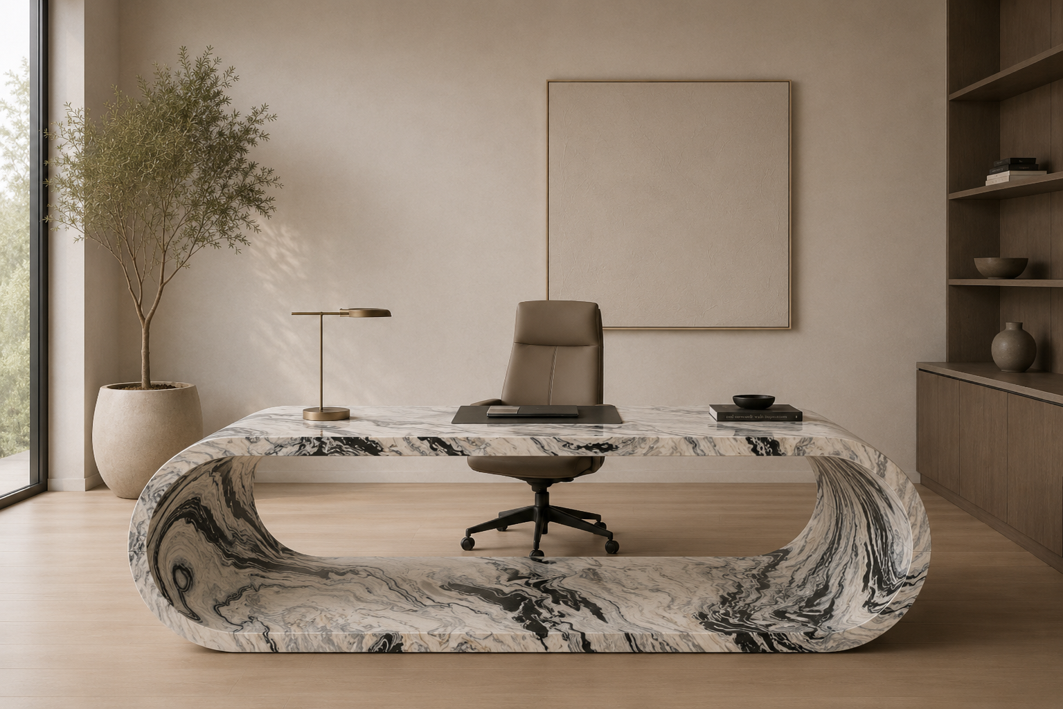 Elysian Curve Desk - View 2
