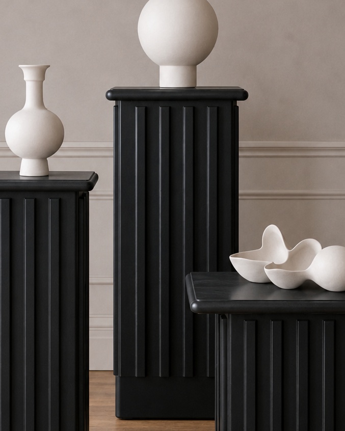 Roman Veil Pedestal Set - View 4