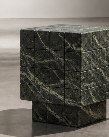 Cubrixa Side Table - View 2