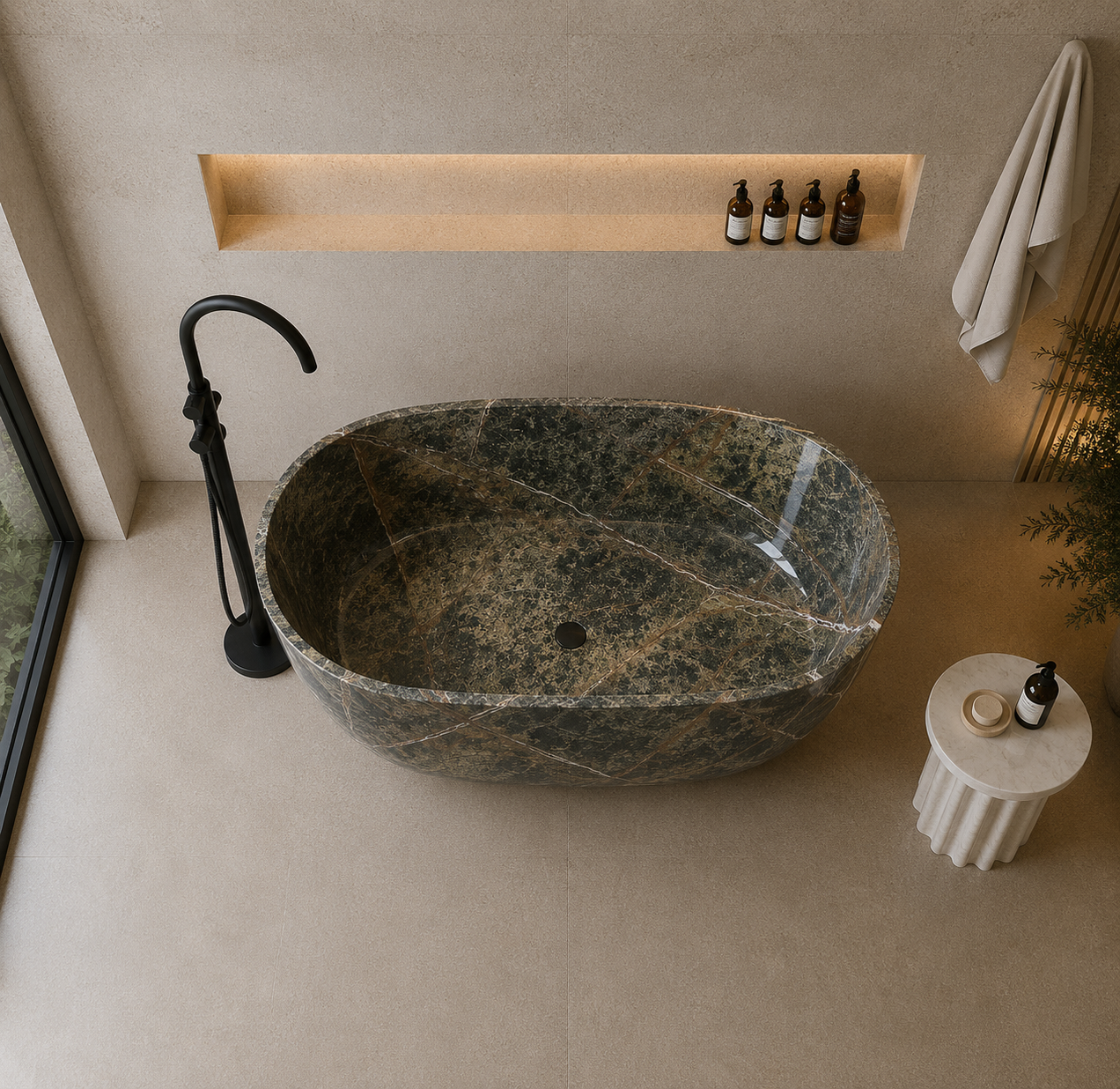 Terra Luxe Stone Tub - View 4