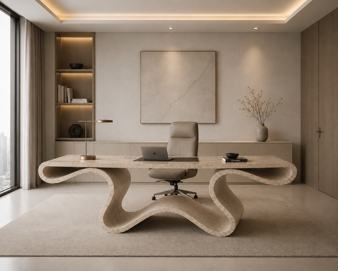 Orvelle Waveform Desk - View 1