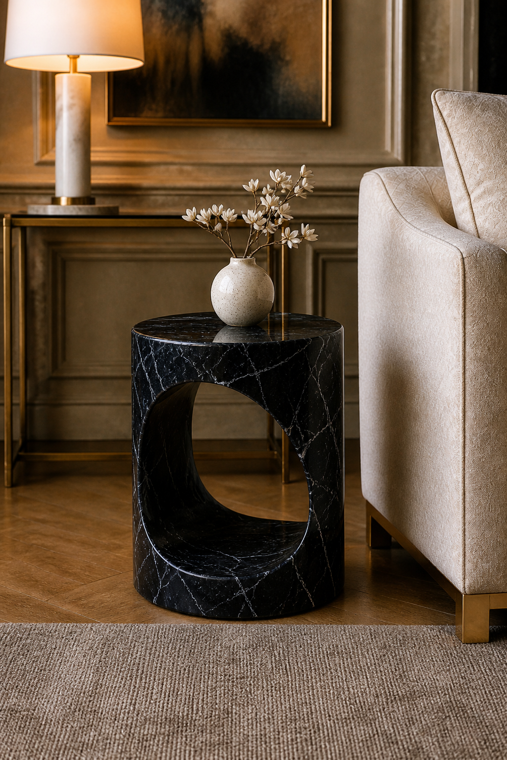 Portico Side Table - View 1