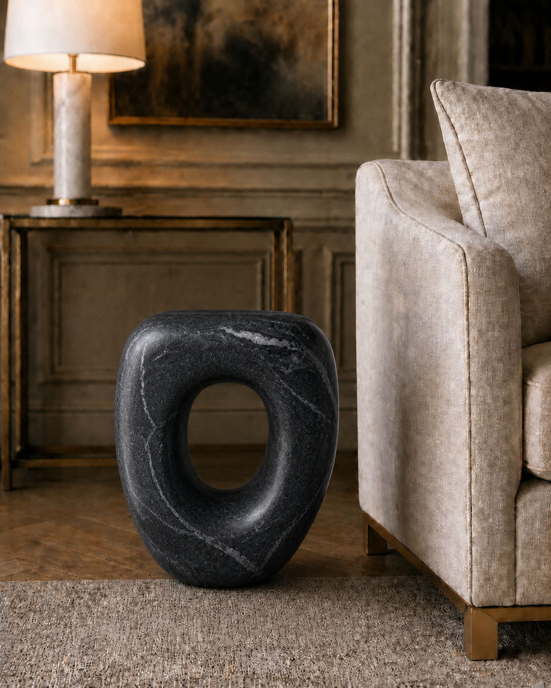 Oval Art Piece