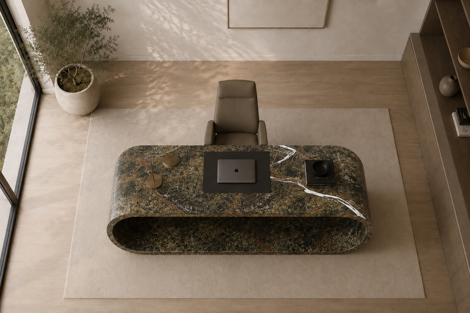 Elysian Curve Desk - View 1