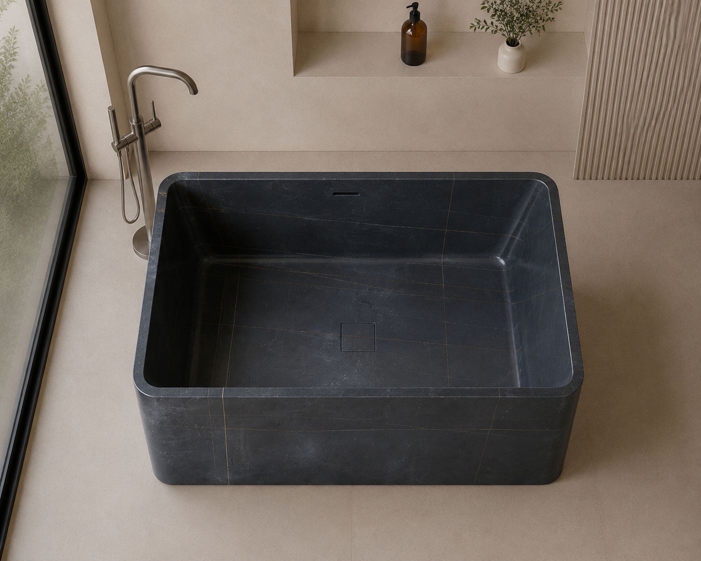 Monterra Stone Bath - View 2