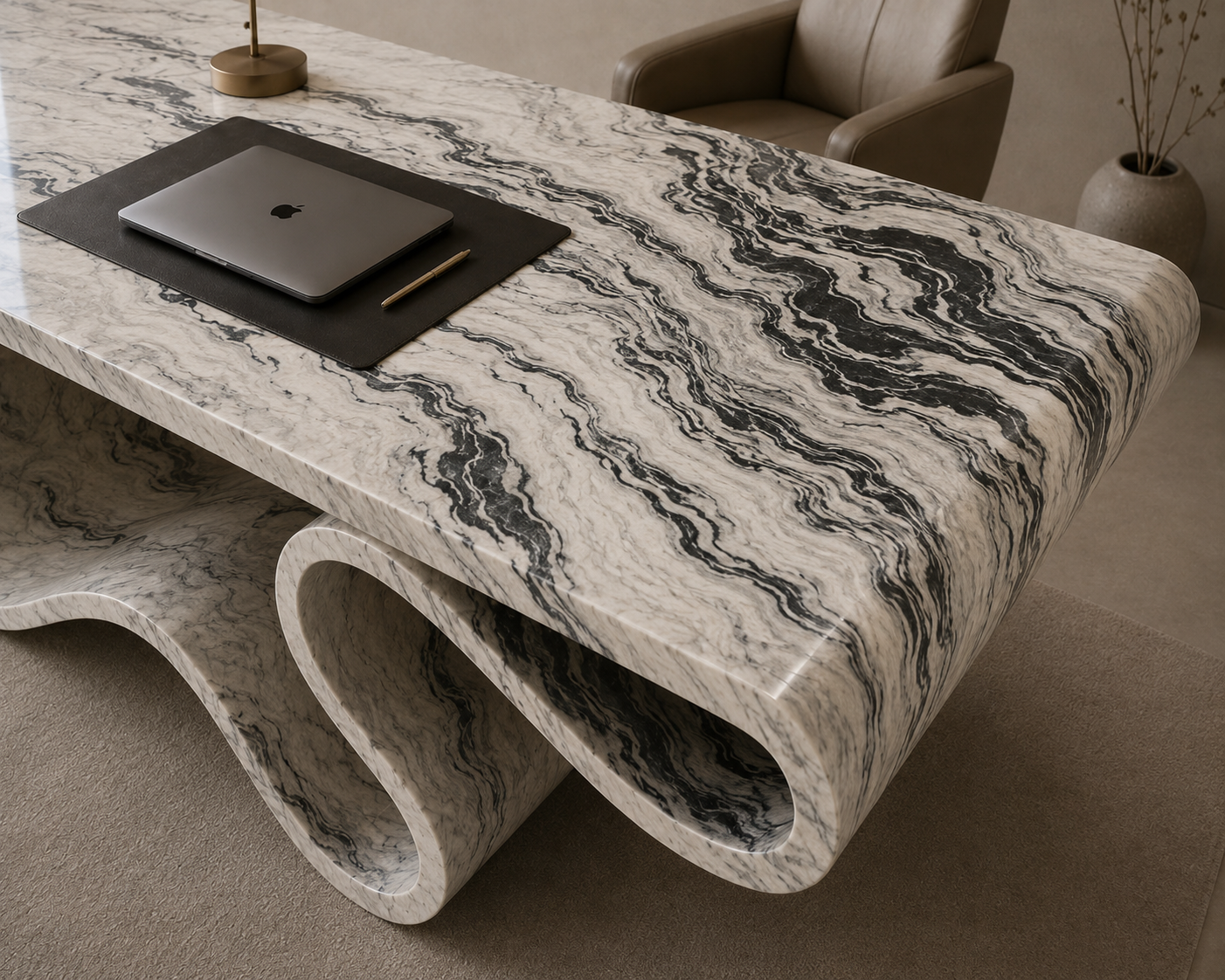 Orvelle Waveform Desk - View 3