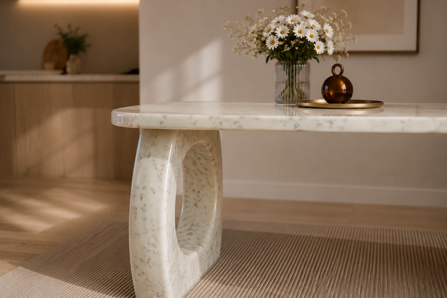 Aurelia Arch Dining Table - View 3