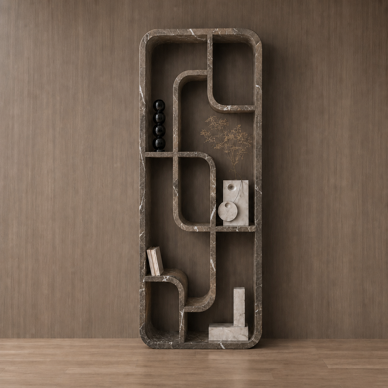 Noir Path Bookshelf