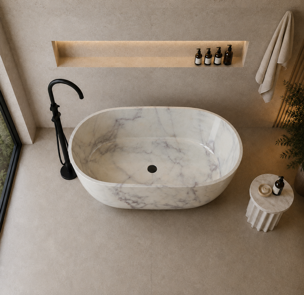 Terra Luxe Stone Tub - View 4
