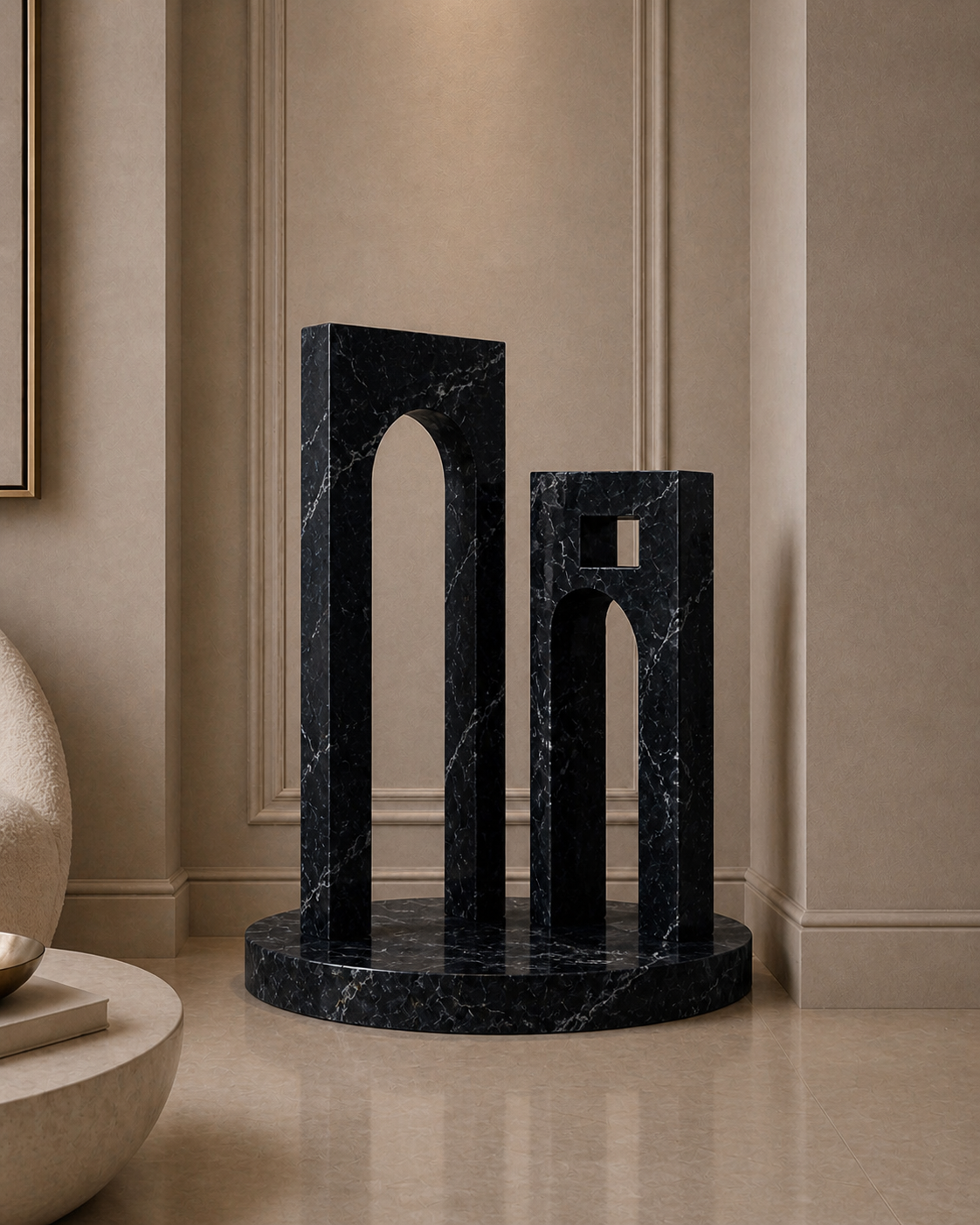 Marble Gate Duo - Nero Imperia