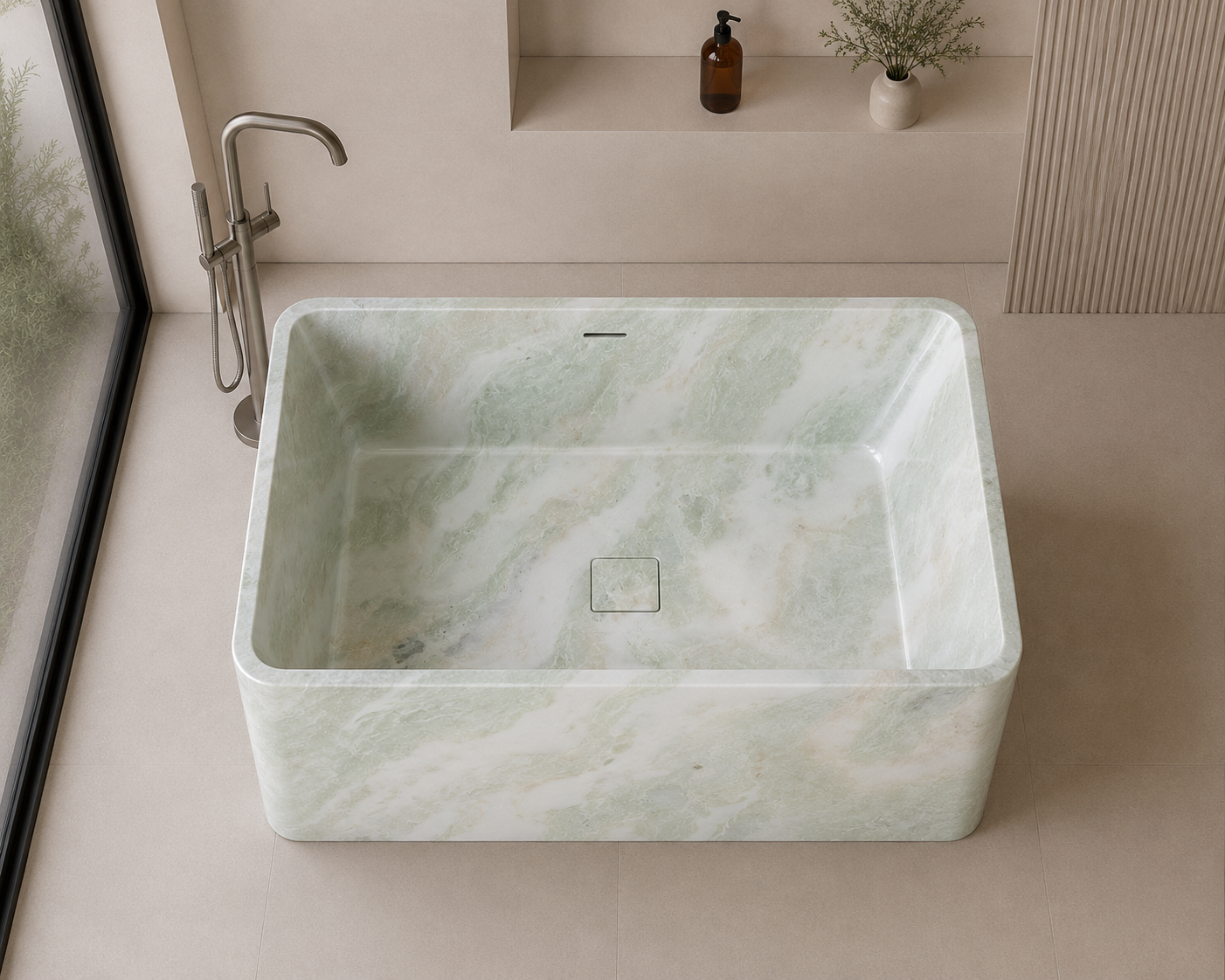 Monterra Stone Bath - View 2