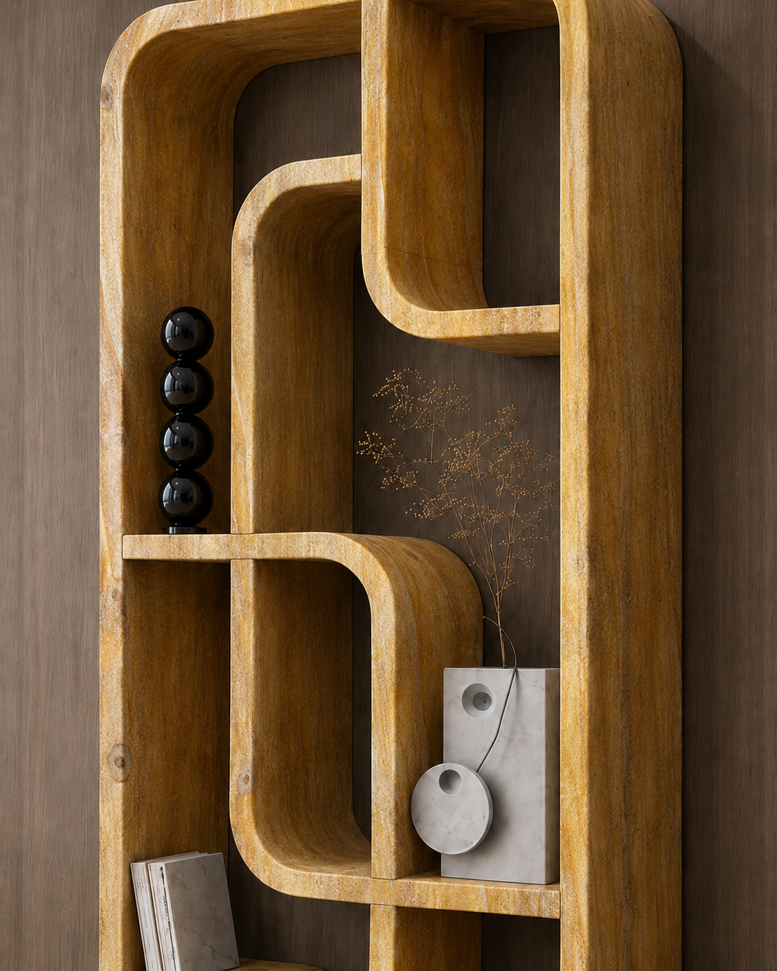 Noir Path Bookshelf - View 3