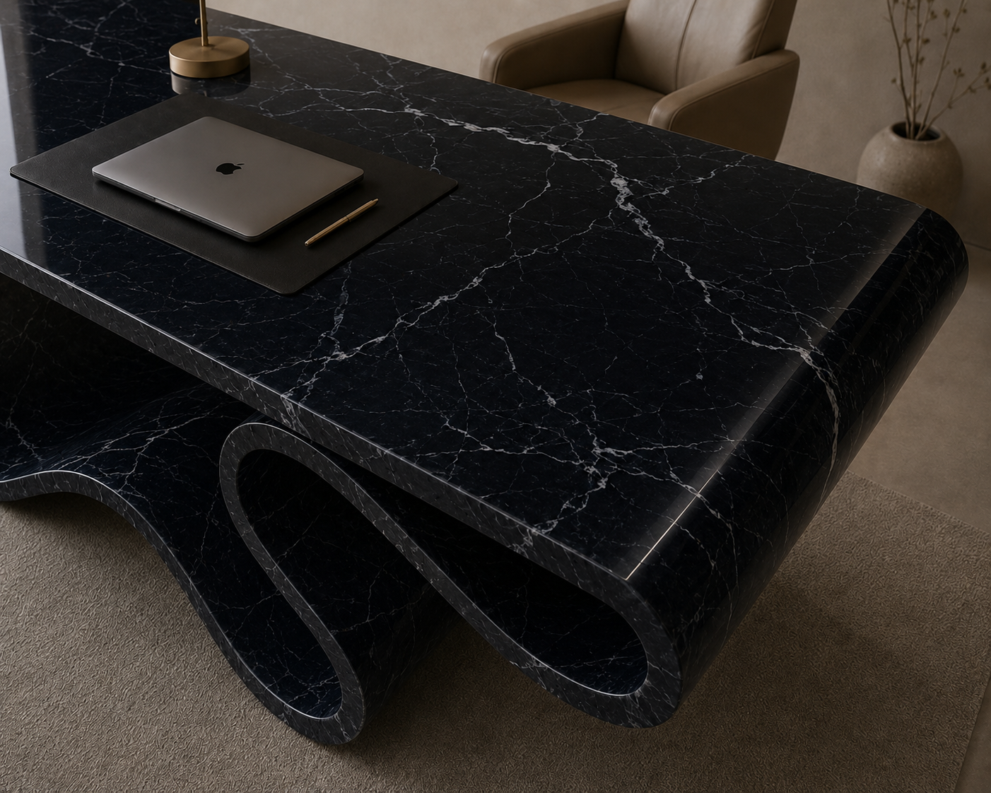 Orvelle Waveform Desk - View 3