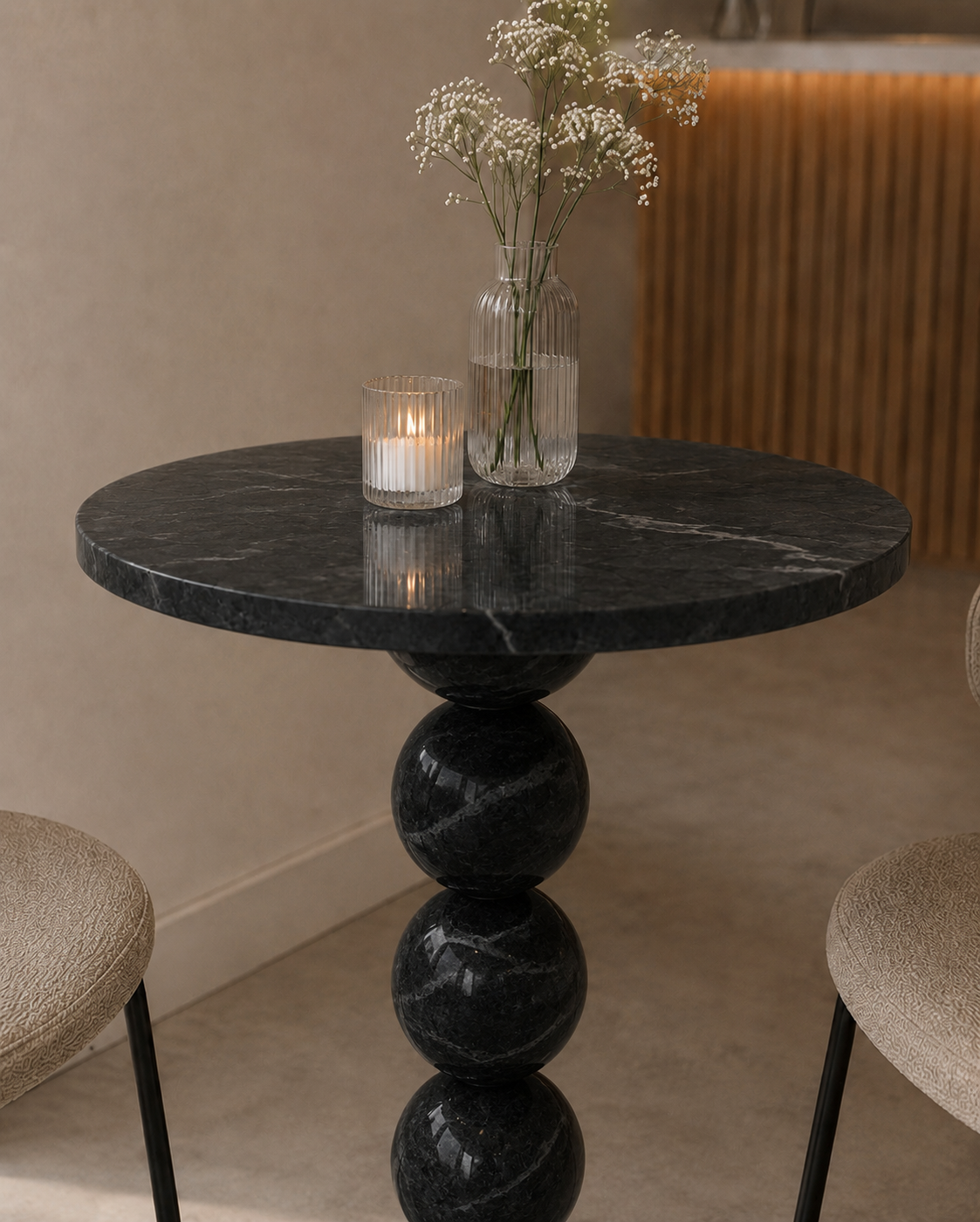 Sphere Column Bistro Table - View 3