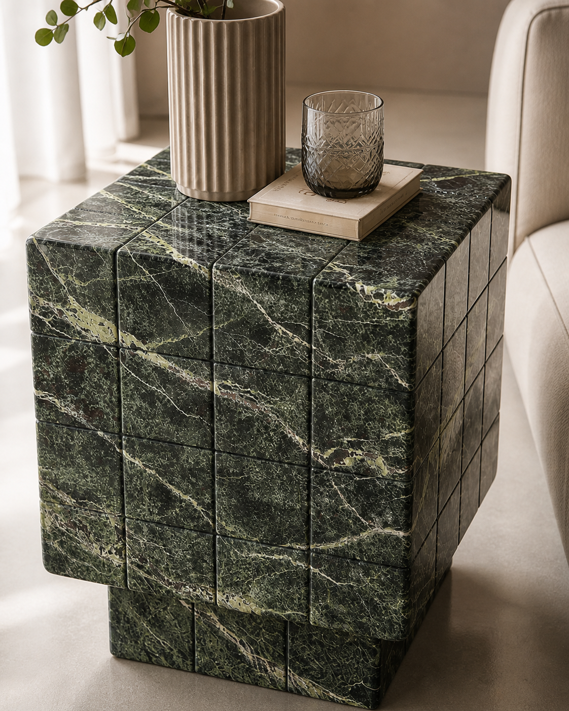 Cubrixa Side Table - View 4