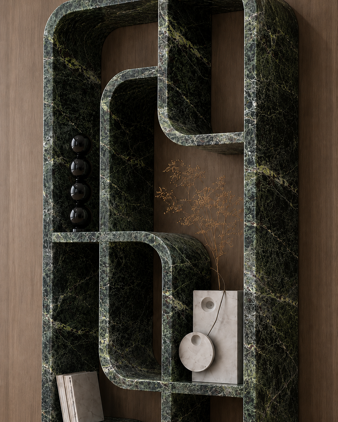 Noir Path Bookshelf - View 3