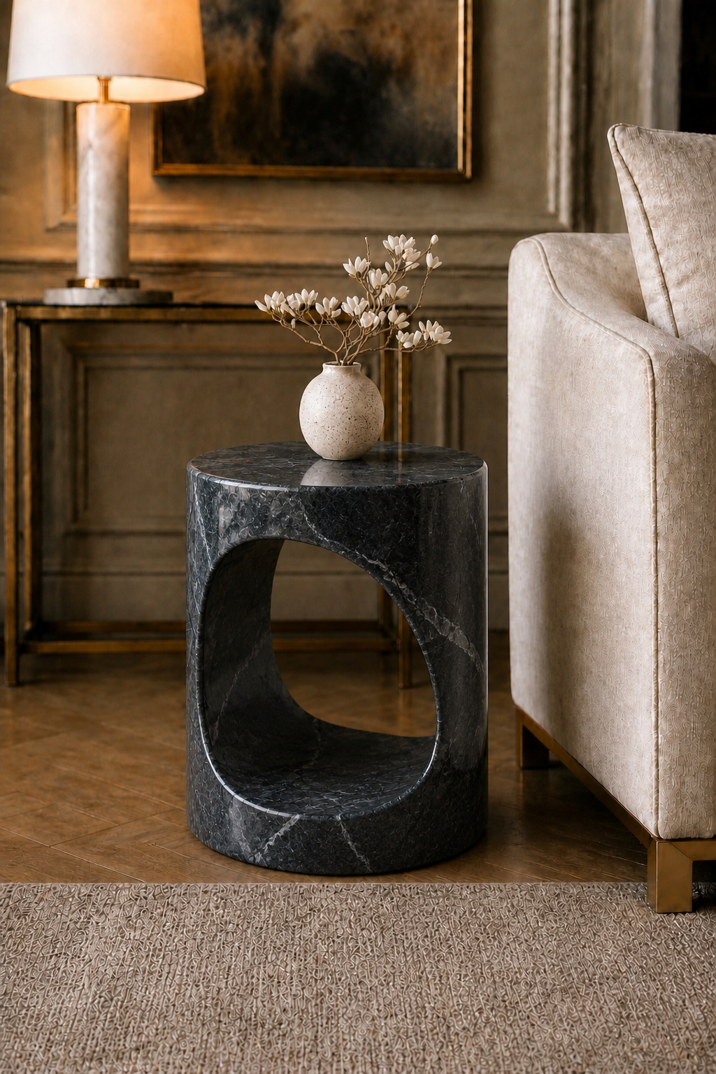 Portico Side Table - View 1
