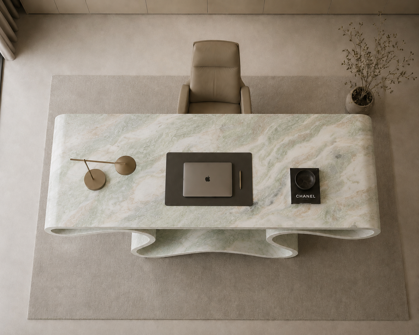 Orvelle Waveform Desk - View 2