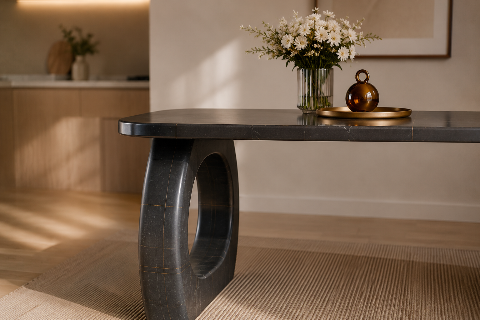 Aurelia Arch Dining Table - View 3