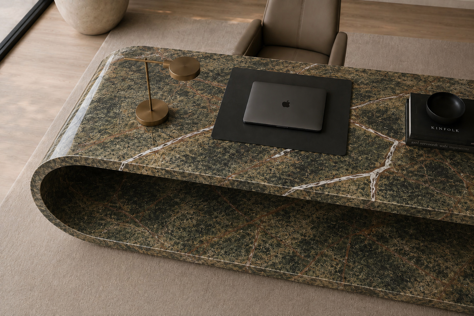 Elysian Curve Desk - View 3