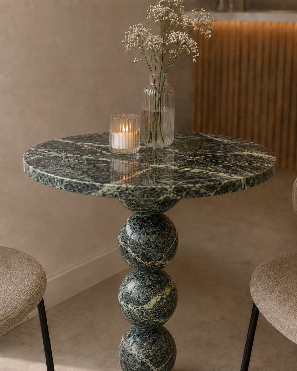 Sphere Column Bistro Table - View 3