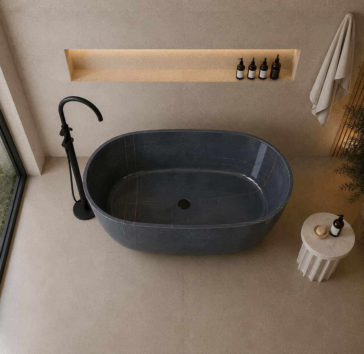 Terra Luxe Stone Tub - View 4