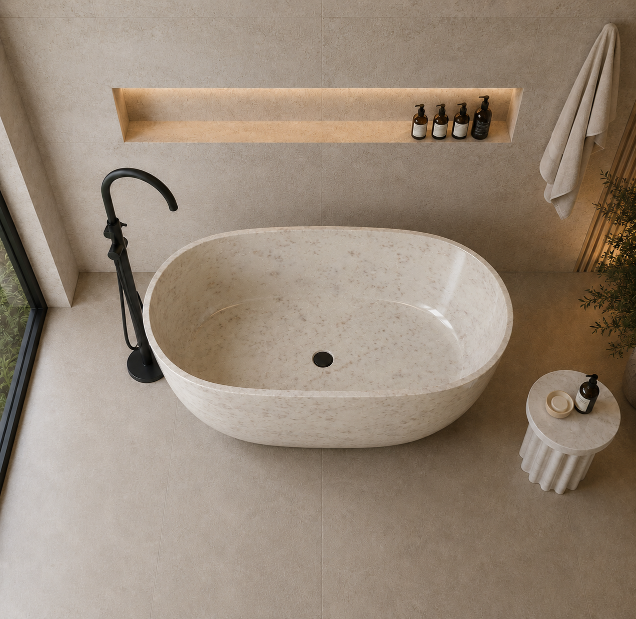 Terra Luxe Stone Tub - View 4