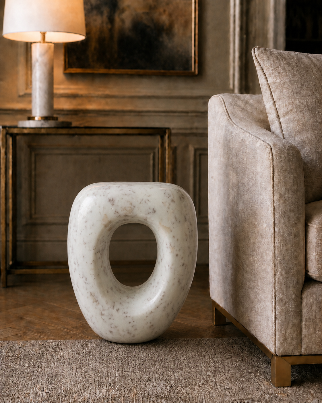 Oval Art Piece