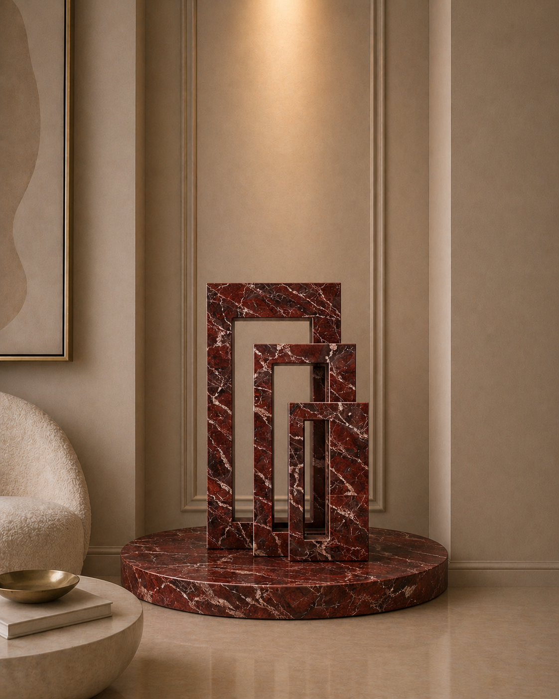 Terracotta Frame Trio - View 1
